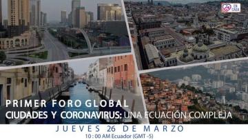 Primer foro global: Ciudades y coronavirus