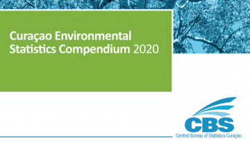 Cover page of the Environment Statistics Compendium 2020 of Curaçao