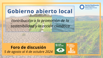 Foro de Discusión El Gobierno Abierto Local