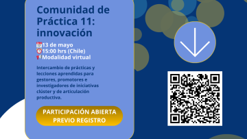 Flyer Comunidad de Práctica innovación