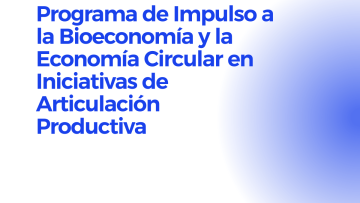 FLYER BASES CONVOCATORIA BIOECONOMÍA Y ECONOMÍA CIRCULAR