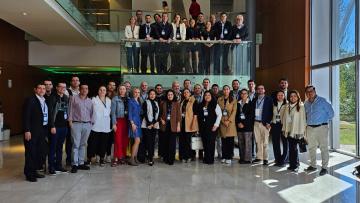 Imagen participantes programa interclúster sobre economía del conocimiento