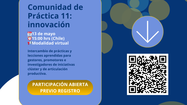 Flyer Comunidad de Práctica innovación