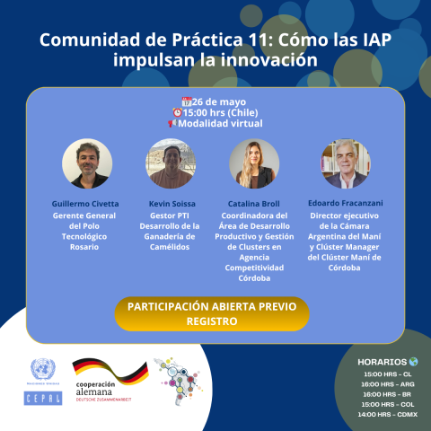Flyer onceava Comunidad de Práctica