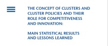 The concept of clusters and cluster policies and ther role for competitiveness and innovation