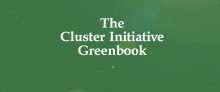 The cluster iniciative greenbook