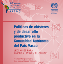 Políticas de clústeres y de desarrollo productivo 