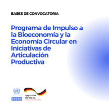 FLYER BASES CONVOCATORIA BIOECONOMÍA Y ECONOMÍA CIRCULAR