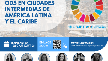 Banner webinar ODS Ciudades Intermedias