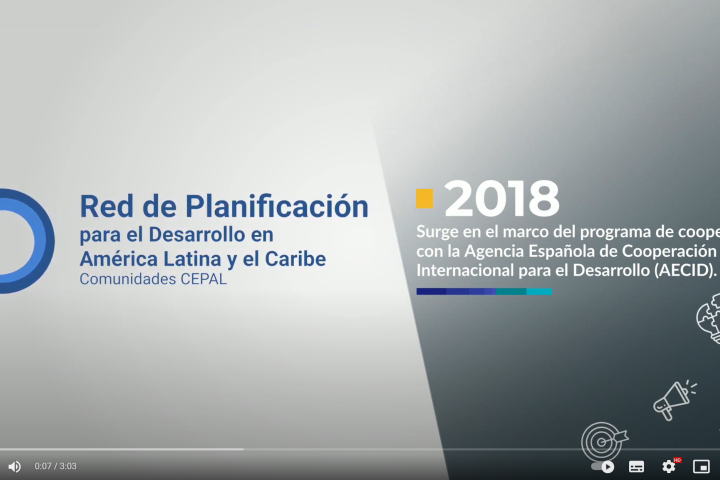 Video acerca de la Red de Planificación para el Desarrollo de América Latina y el Caribe